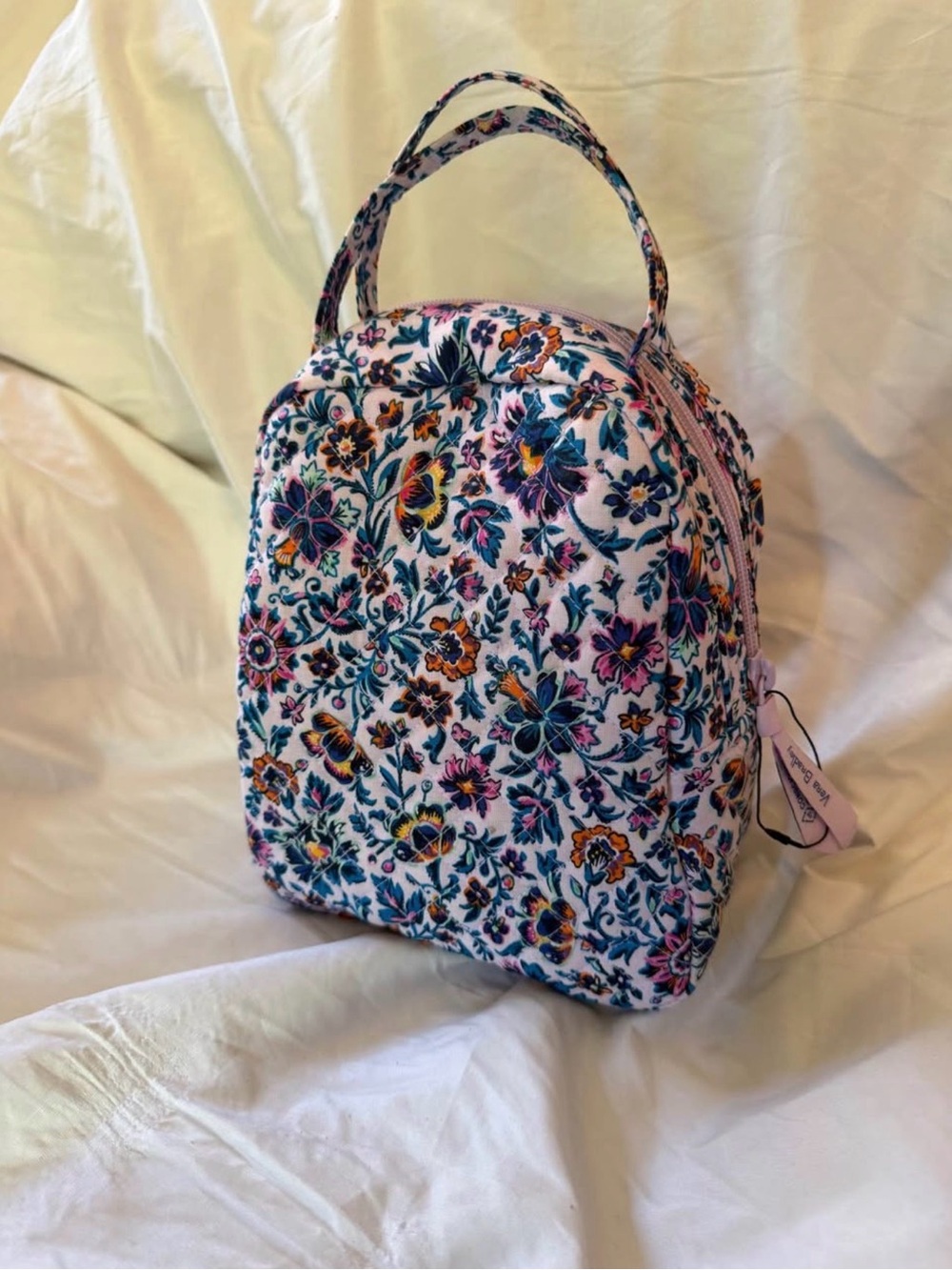 Vera Bradley Quilted Floral Lunch Bag
